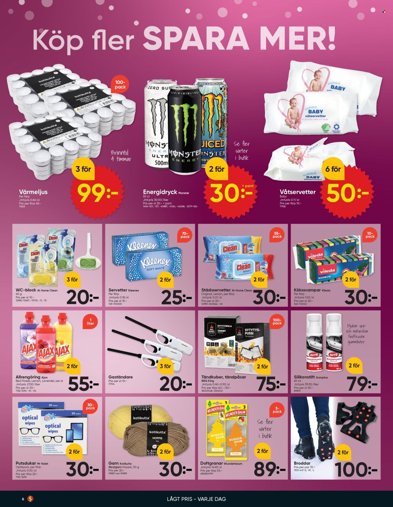 DOLLARSTORE reklamblad - T.o.m. måndag 26/01 2026