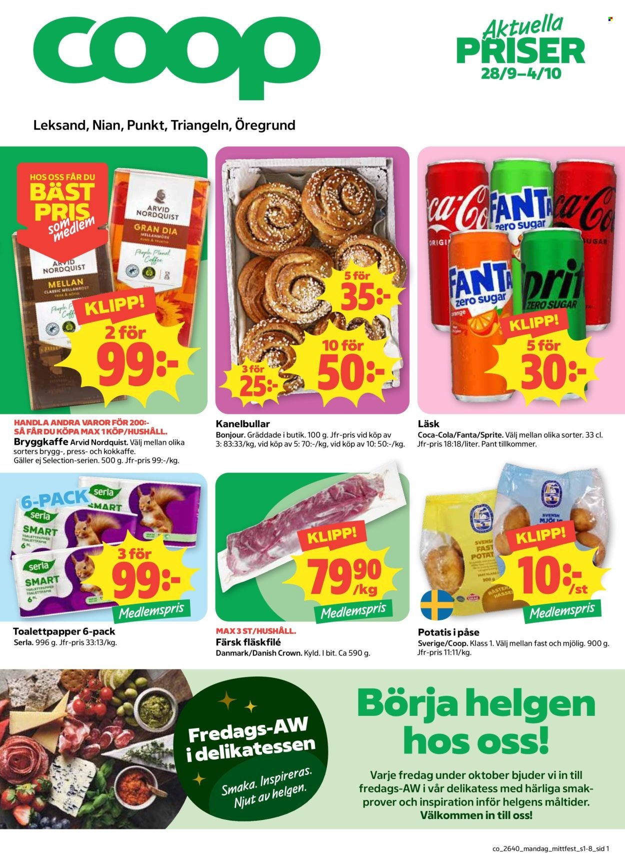 COOP reklamblad - T.o.m. måndag 28/09 2026