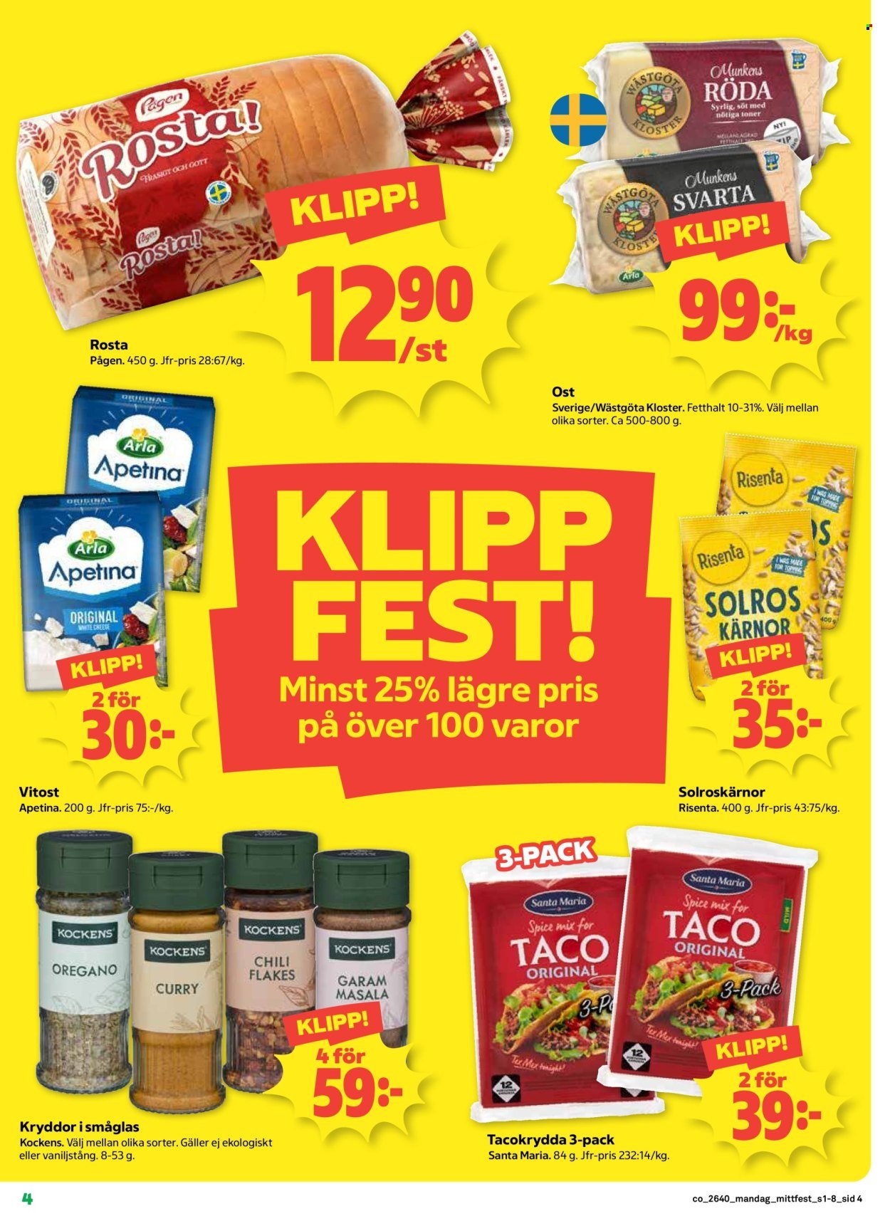 COOP reklamblad - T.o.m. måndag 28/09 2026