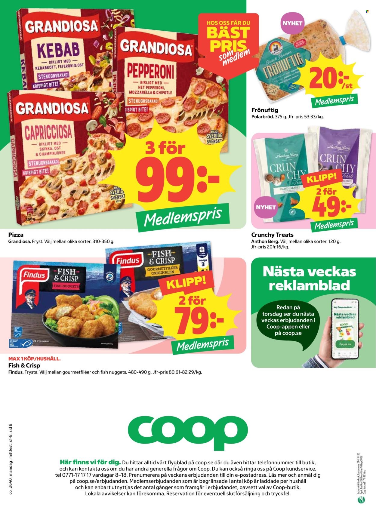 COOP reklamblad - T.o.m. måndag 28/09 2026
