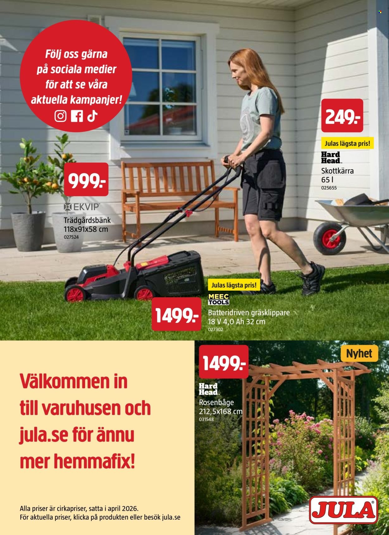 JULA reklamblad - Juli 2026