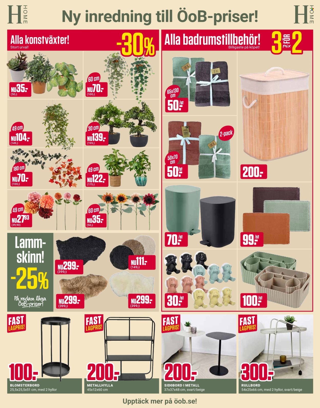 ÖOB reklamblad - T.o.m. måndag 17/08 2026