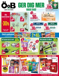 ÖOB reklamblad - T.o.m. måndag 17/08 2026