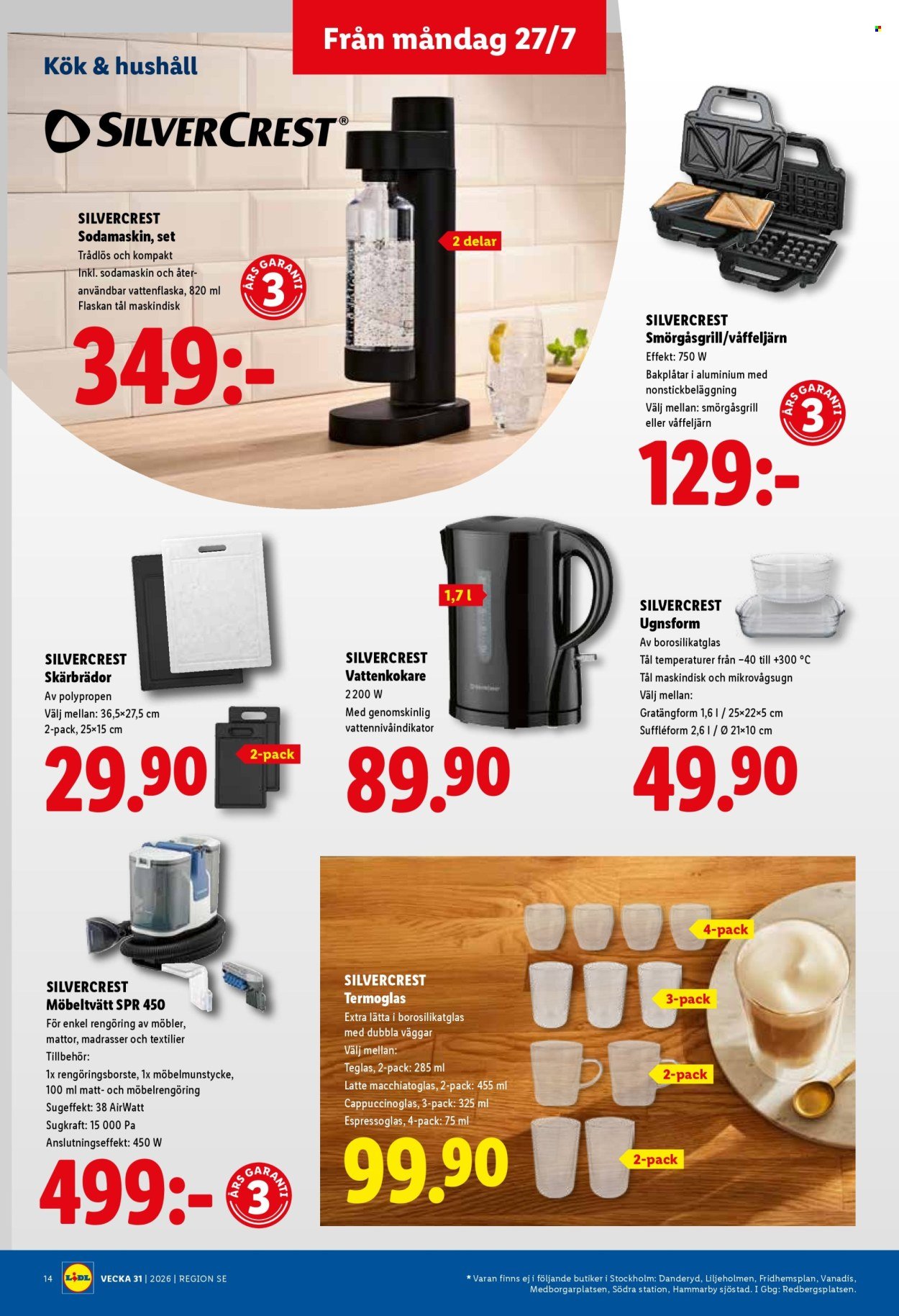 LIDL reklamblad - ERBJUDANDEN VECKA 31