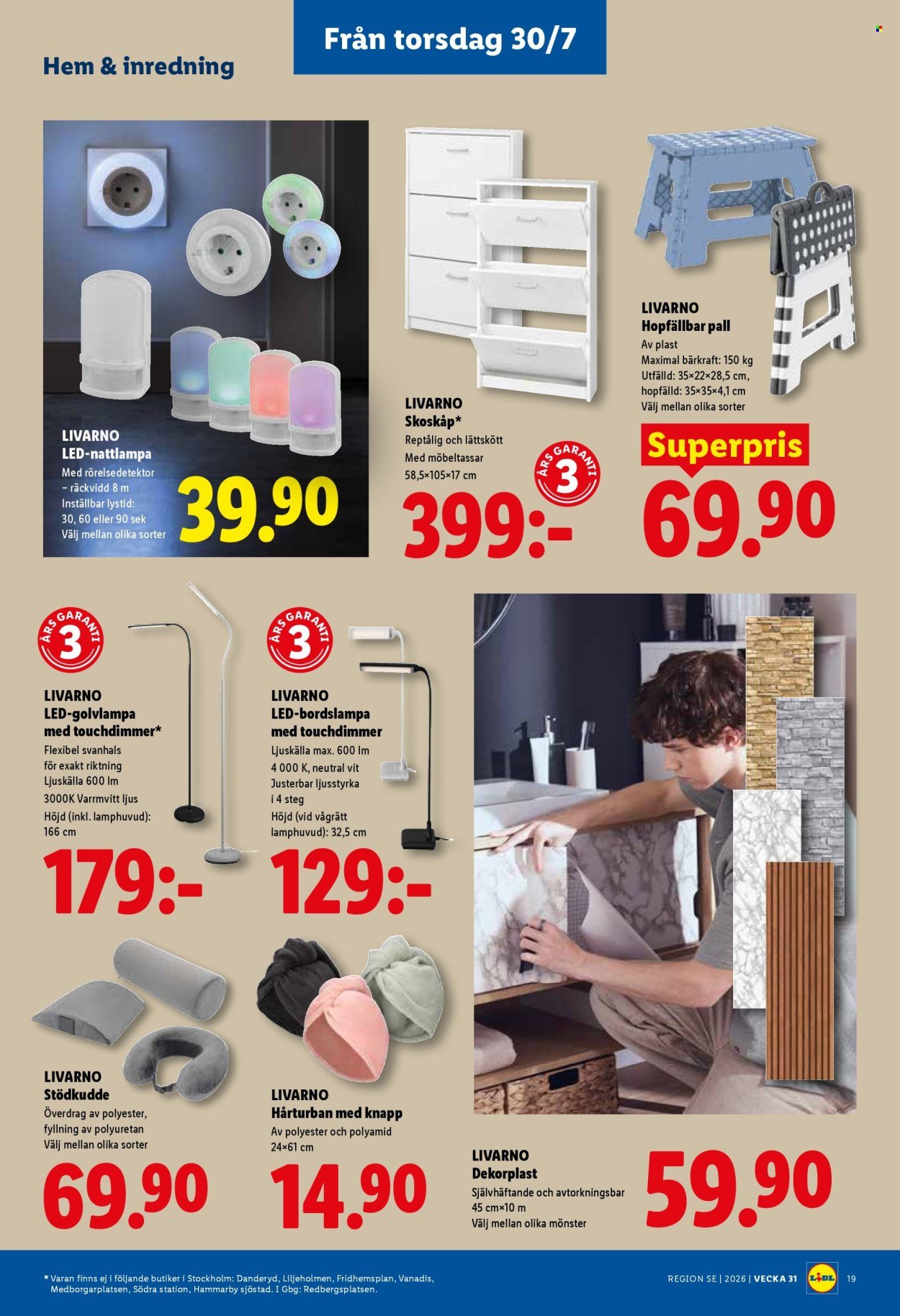 LIDL reklamblad - ERBJUDANDEN VECKA 31