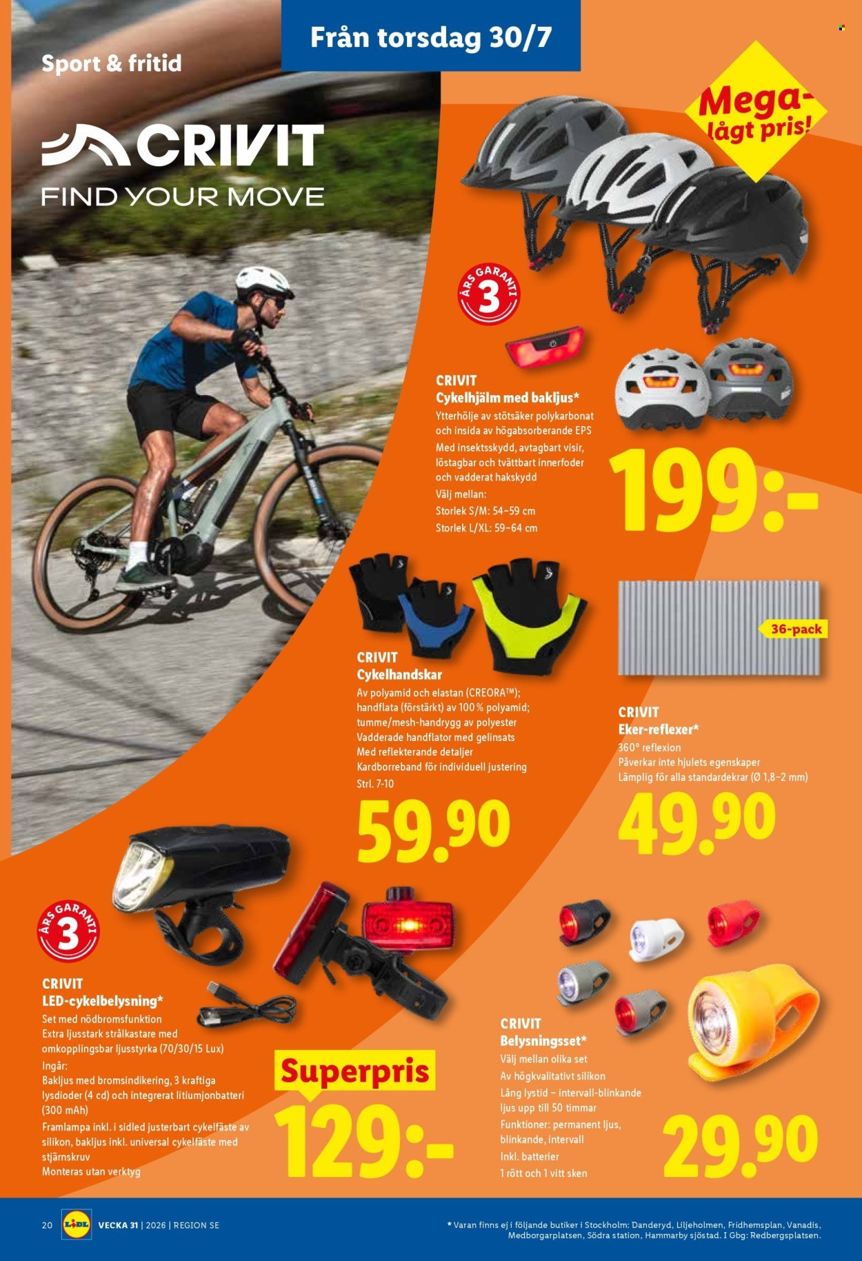 LIDL reklamblad - ERBJUDANDEN VECKA 31