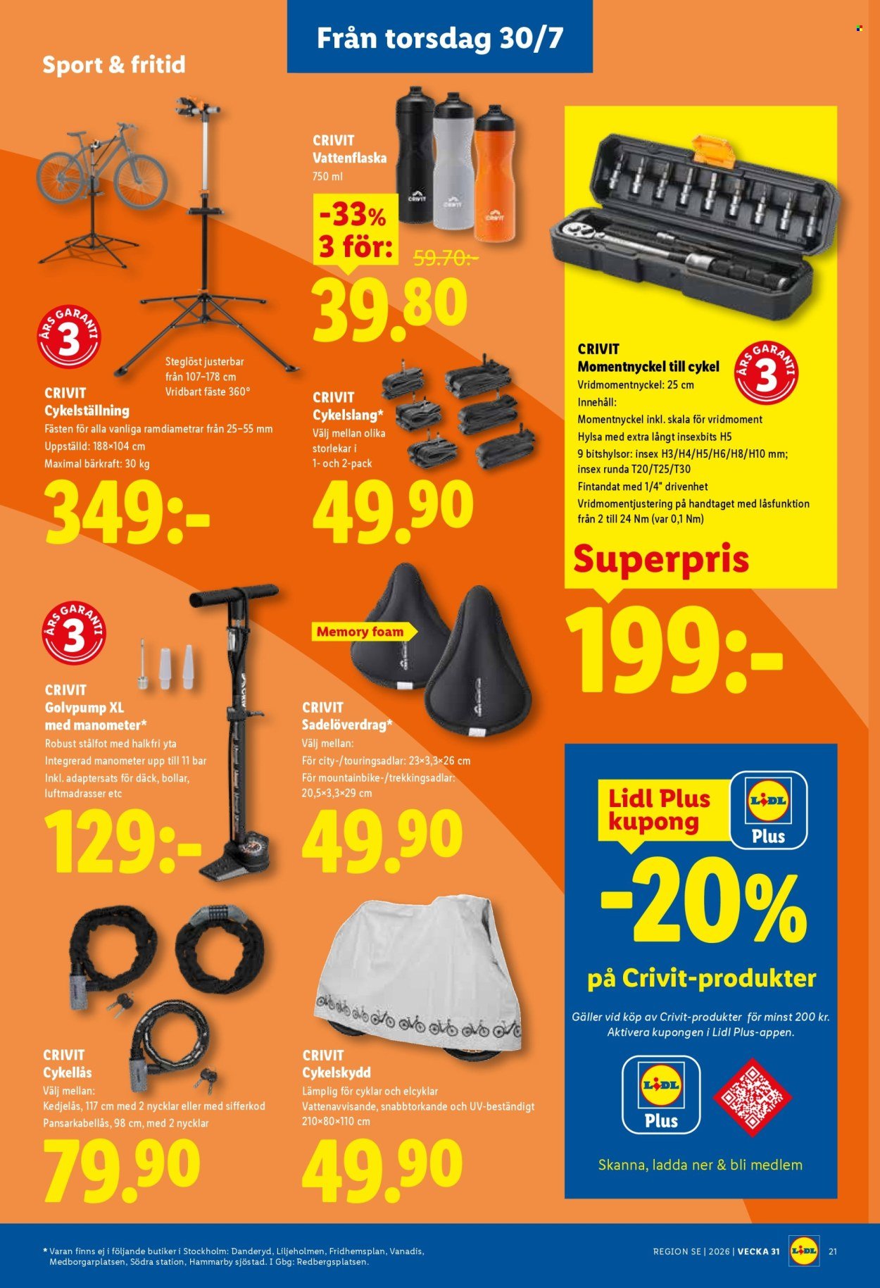 LIDL reklamblad - ERBJUDANDEN VECKA 31