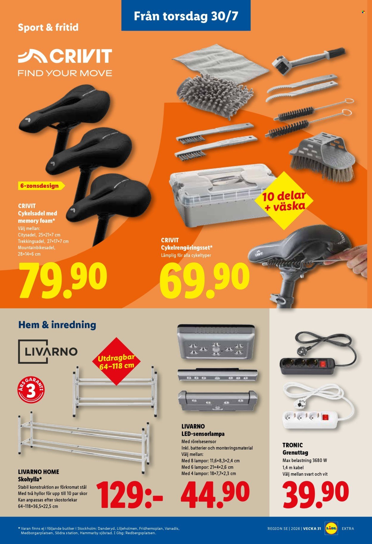 LIDL reklamblad - ERBJUDANDEN VECKA 31