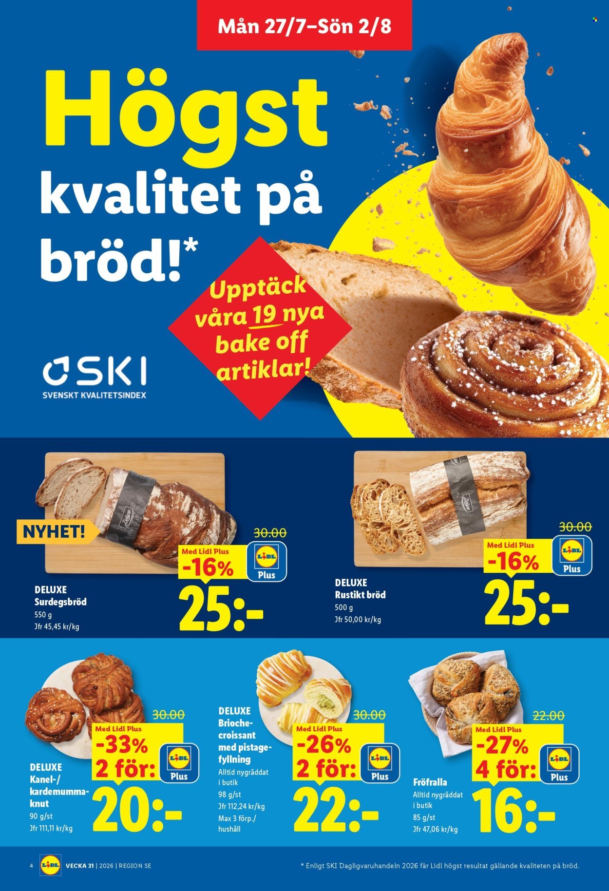 LIDL reklamblad - ERBJUDANDEN VECKA 31