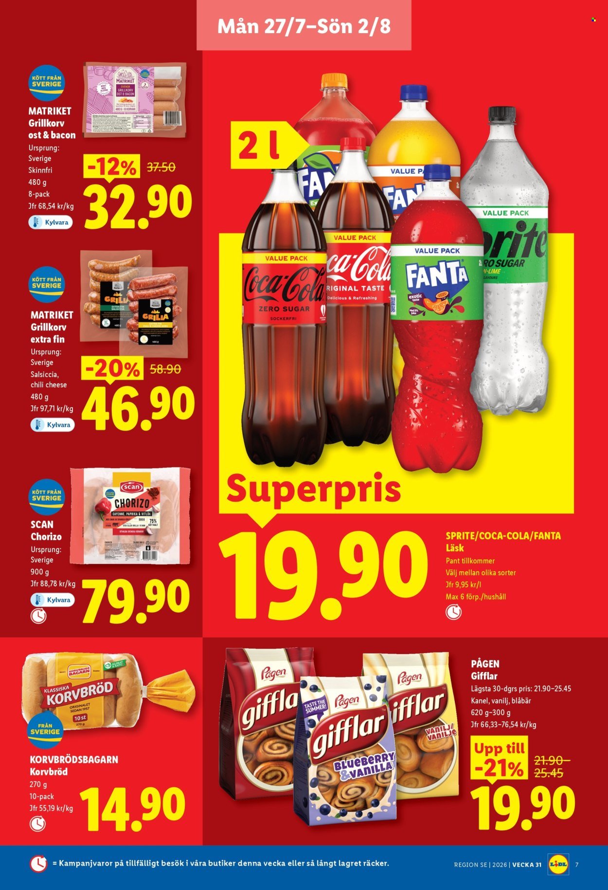 LIDL reklamblad - ERBJUDANDEN VECKA 31