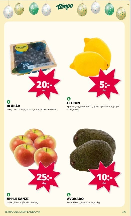 TEMPO reklamblad - T.o.m. onsdag 01/04 2026