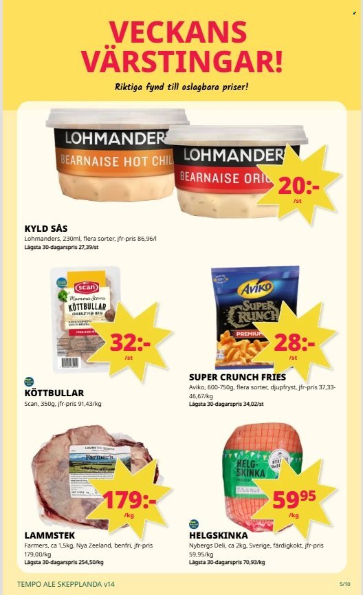 TEMPO reklamblad - T.o.m. onsdag 01/04 2026