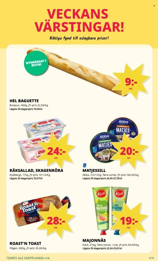 TEMPO reklamblad - T.o.m. onsdag 01/04 2026