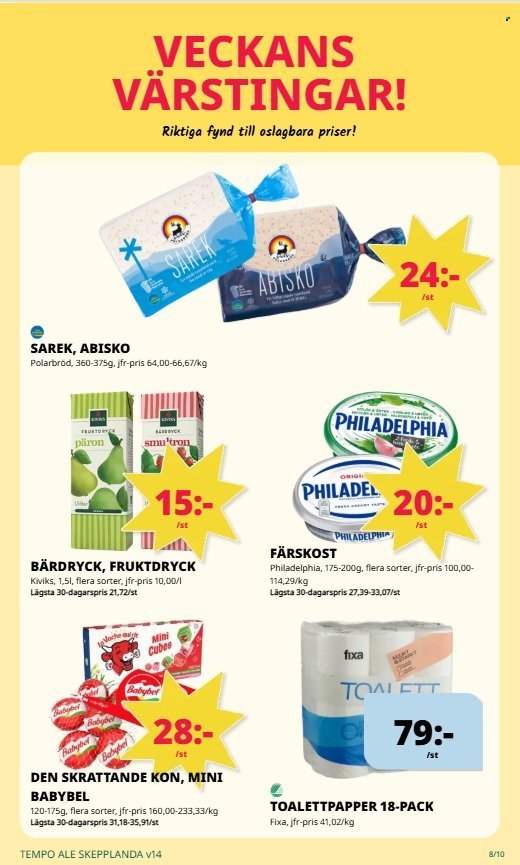 TEMPO reklamblad - T.o.m. onsdag 01/04 2026