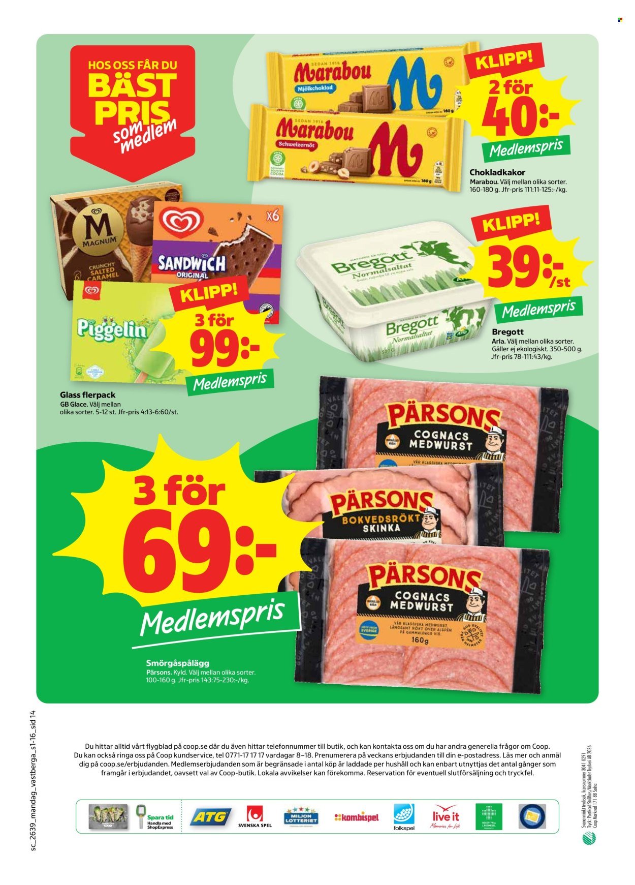 STORA COOP reklamblad - T.o.m. måndag 21/09 2026
