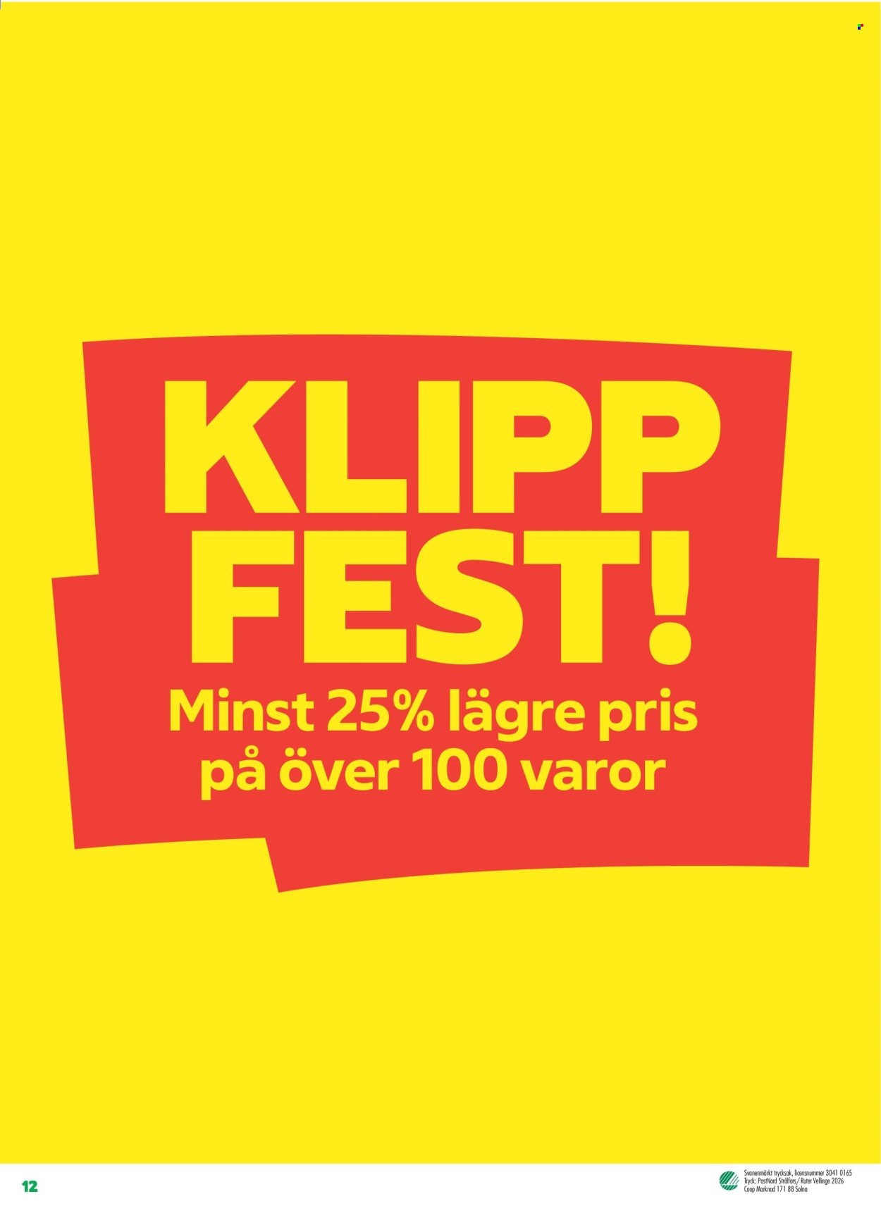COOP reklamblad - T.o.m. måndag 21/09 2026