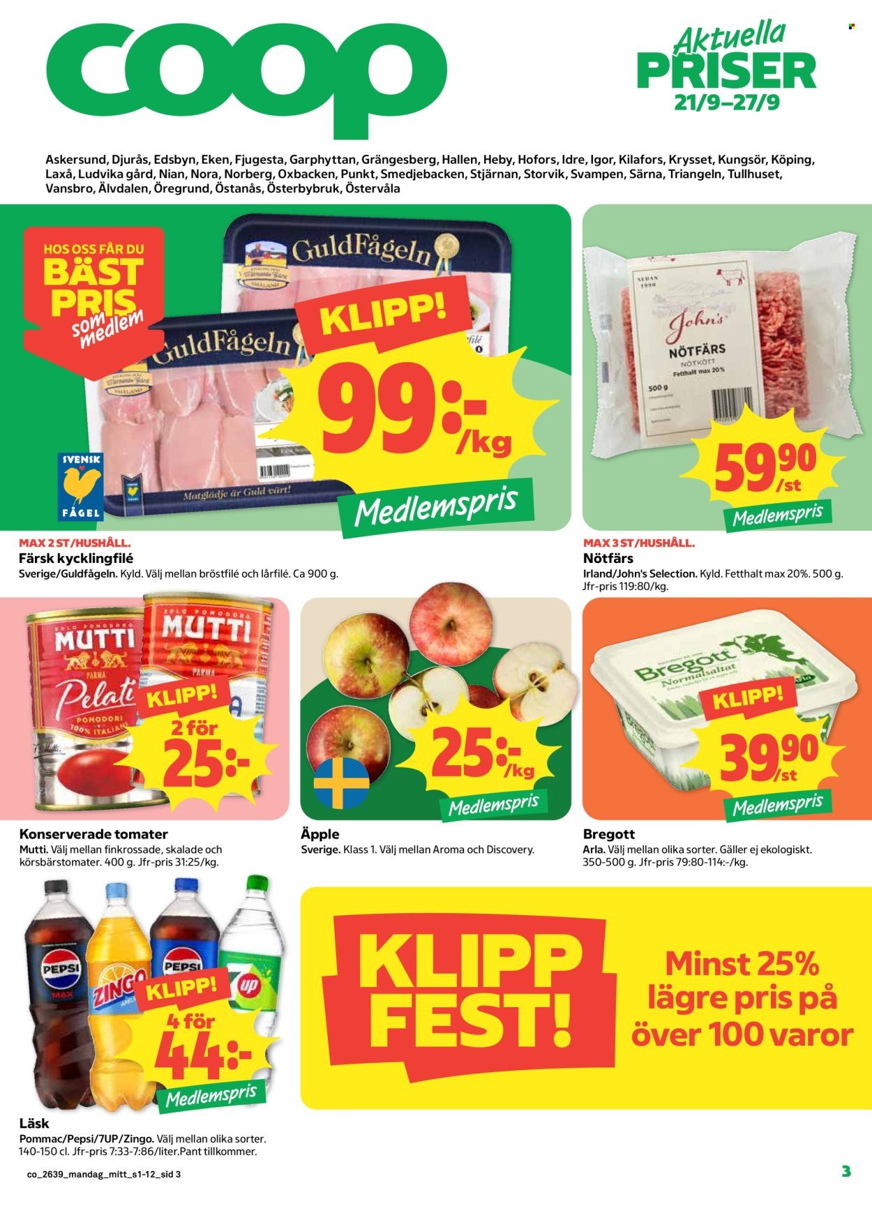 COOP reklamblad - T.o.m. måndag 21/09 2026