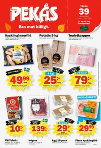 PEKÅS reklamblad - T.o.m. måndag 21/09 2026