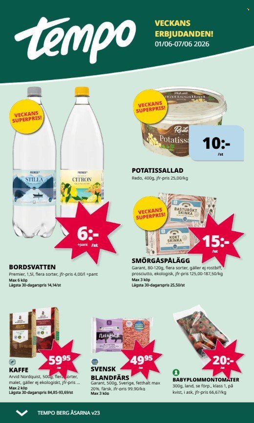 TEMPO reklamblad - T.o.m. måndag 01/06 2026