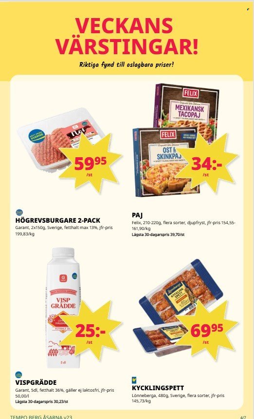 TEMPO reklamblad - T.o.m. måndag 01/06 2026