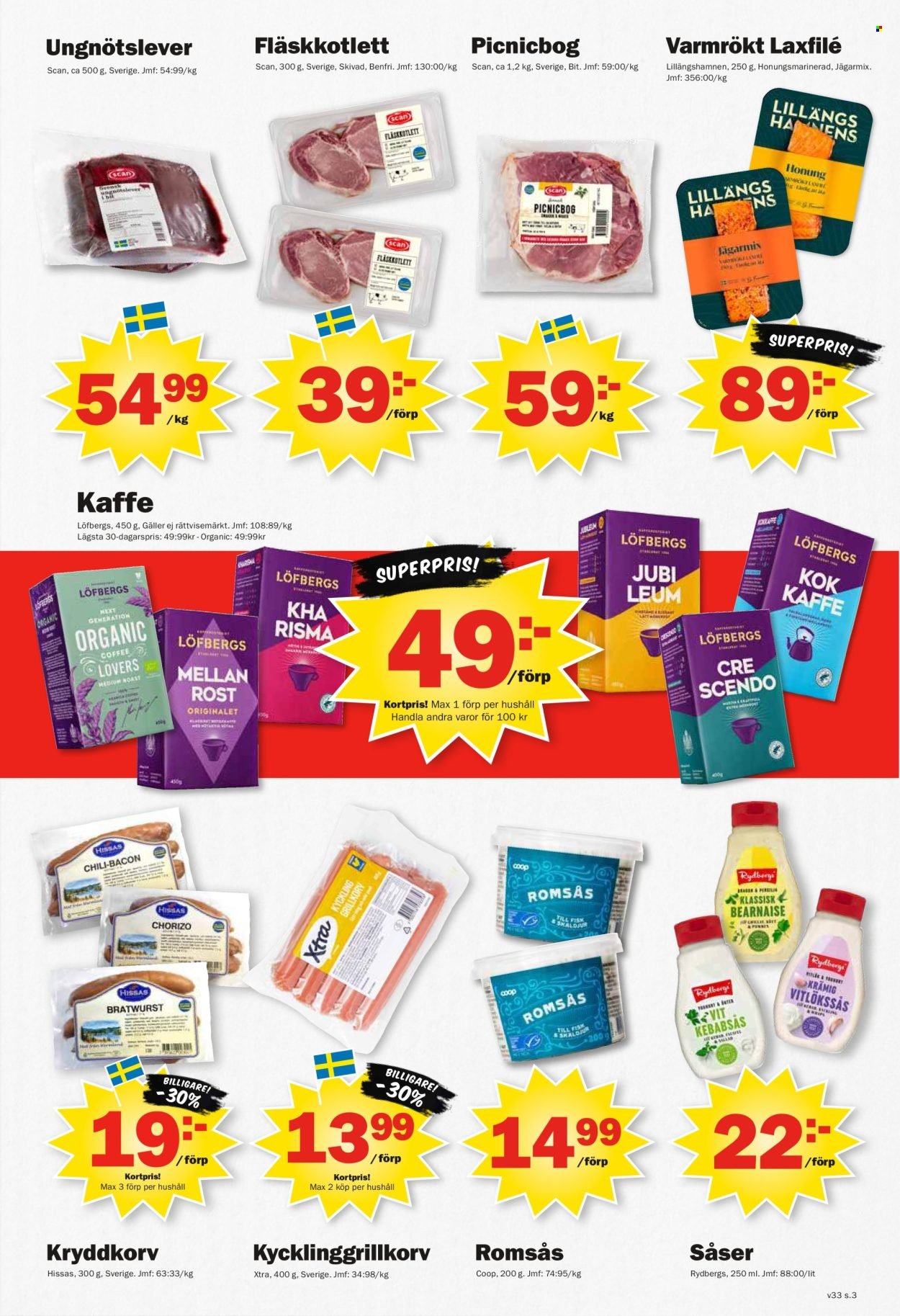 PEKÅS reklamblad - T.o.m. måndag 10/08 2026