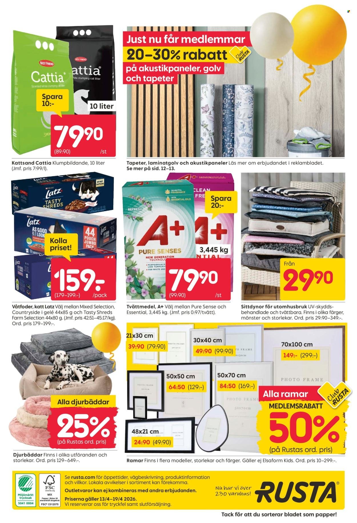 RUSTA reklamblad - T.o.m. måndag 13/04 2026