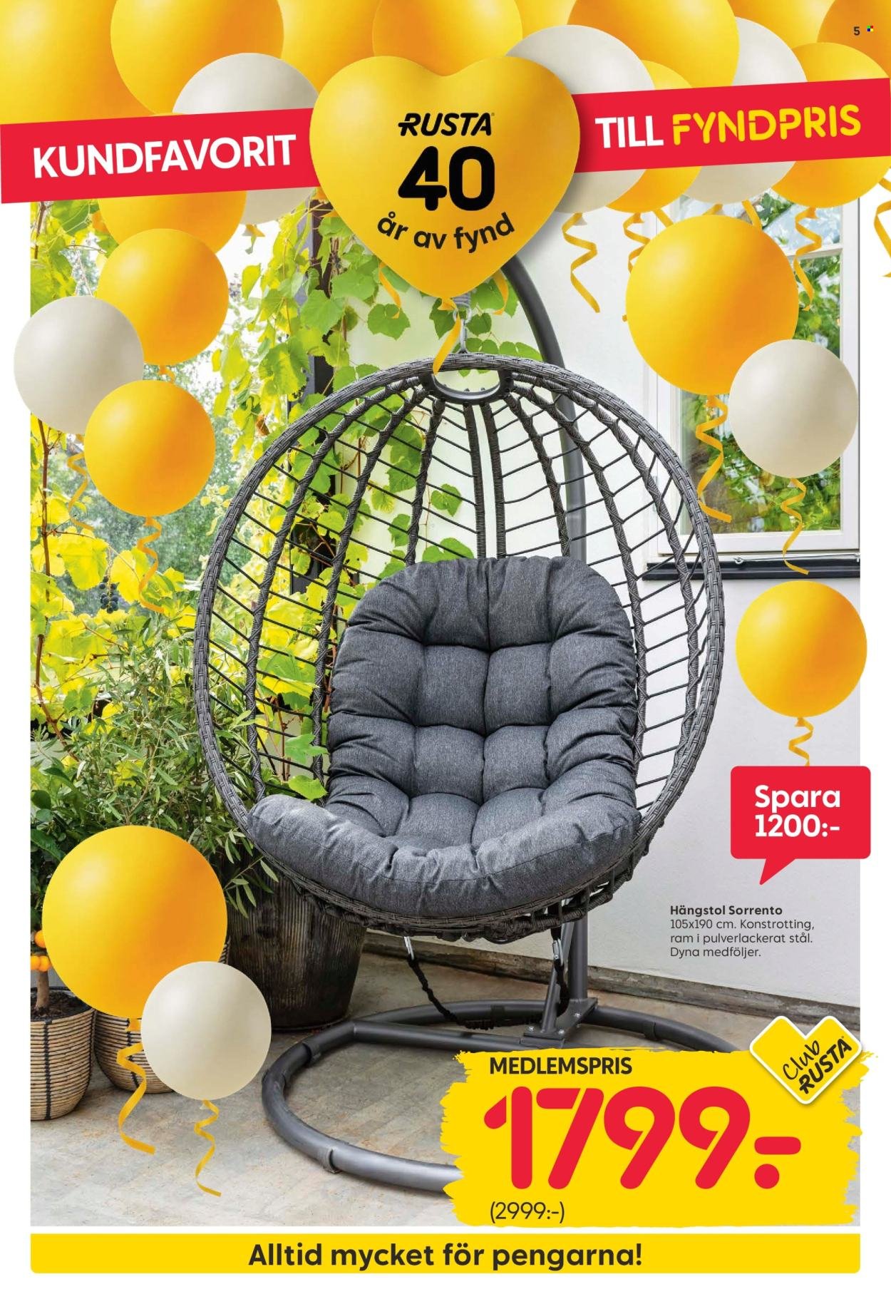 RUSTA reklamblad - T.o.m. måndag 13/04 2026