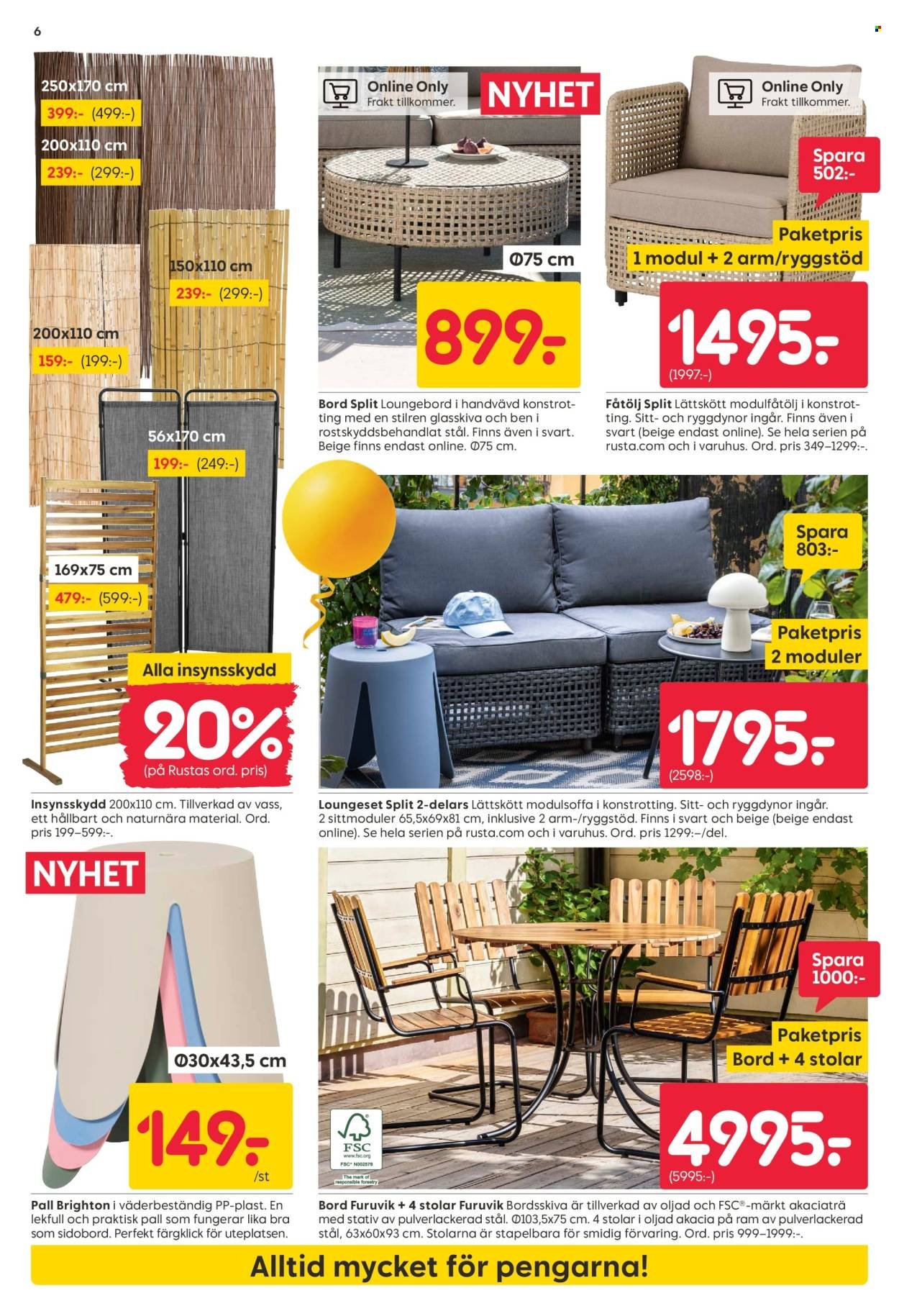 RUSTA reklamblad - T.o.m. måndag 13/04 2026