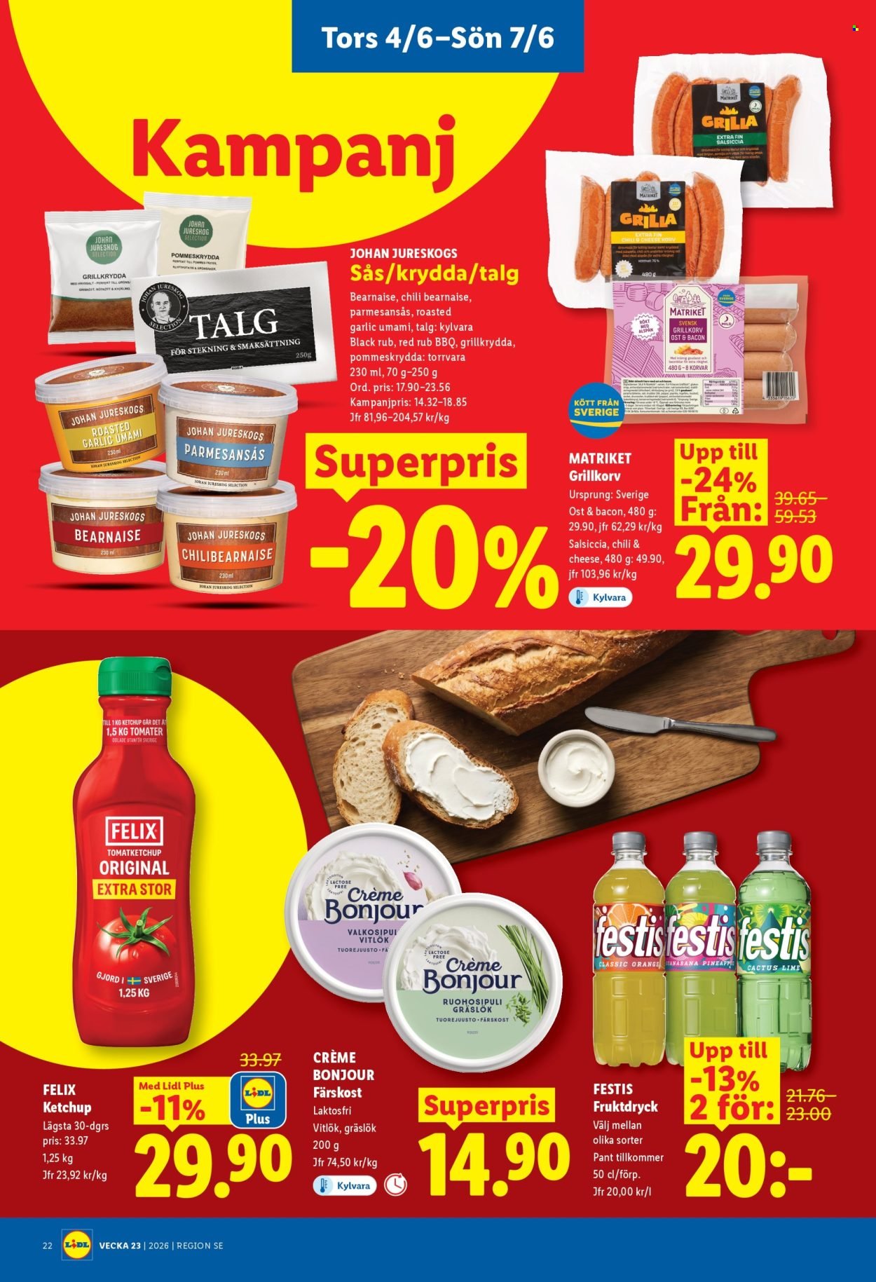 LIDL reklamblad - T.o.m. måndag 01/06 2026