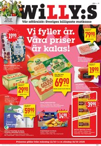 WILLYS reklamblad - T.o.m. måndag 12/10 2026