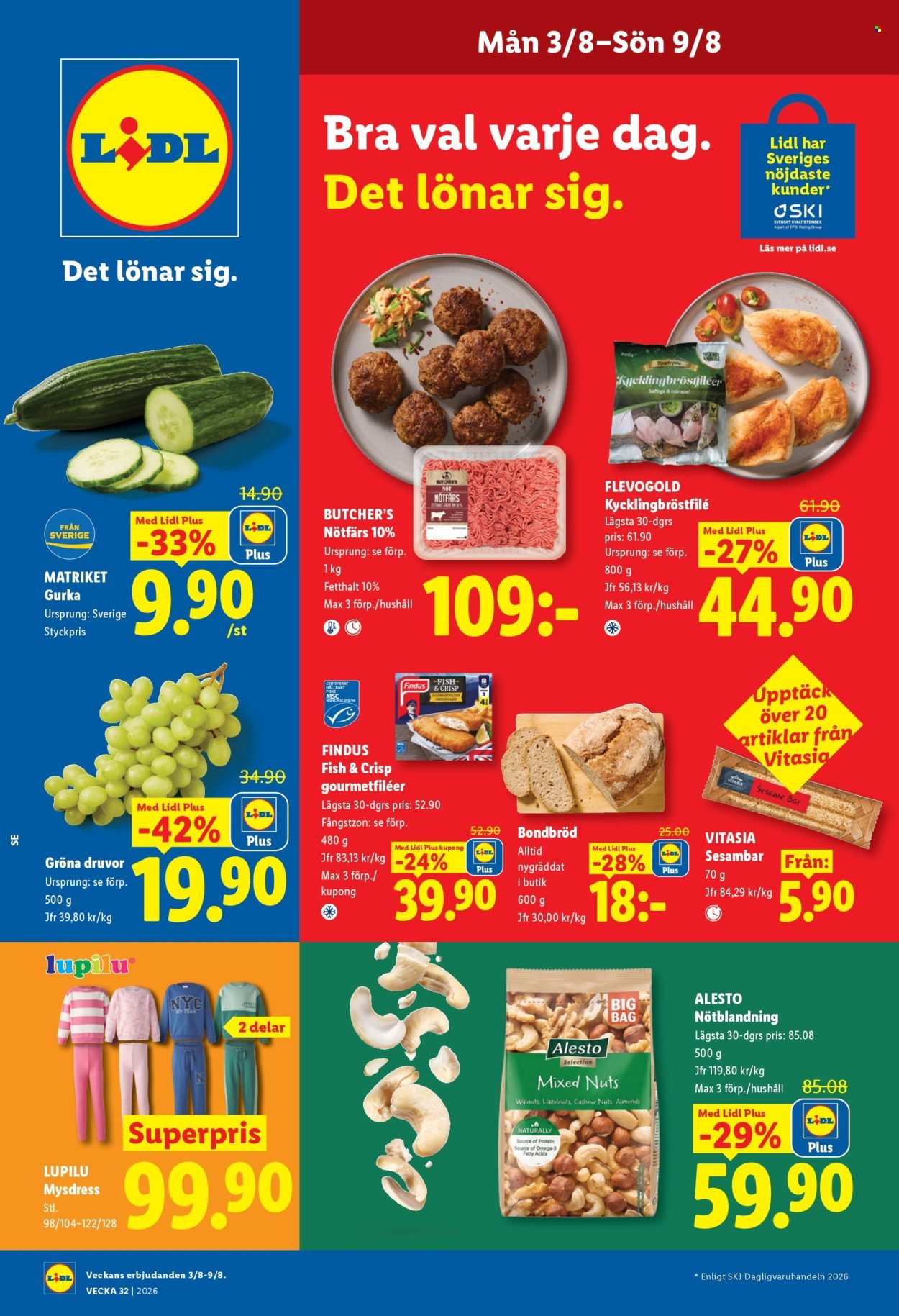 LIDL reklamblad - ERBJUDANDEN VECKA 32