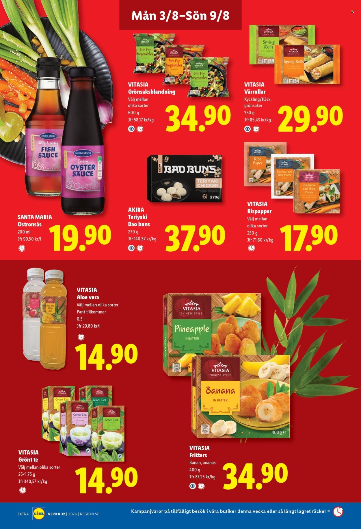 LIDL reklamblad - ERBJUDANDEN VECKA 32