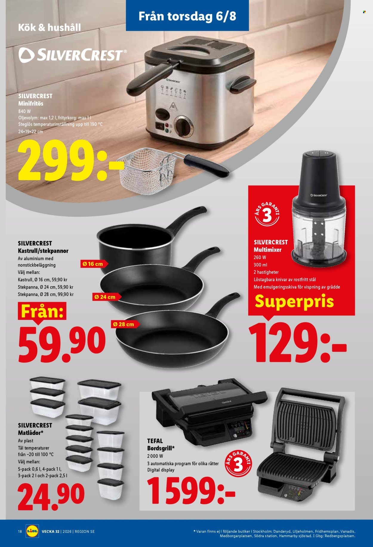 LIDL reklamblad - ERBJUDANDEN VECKA 32