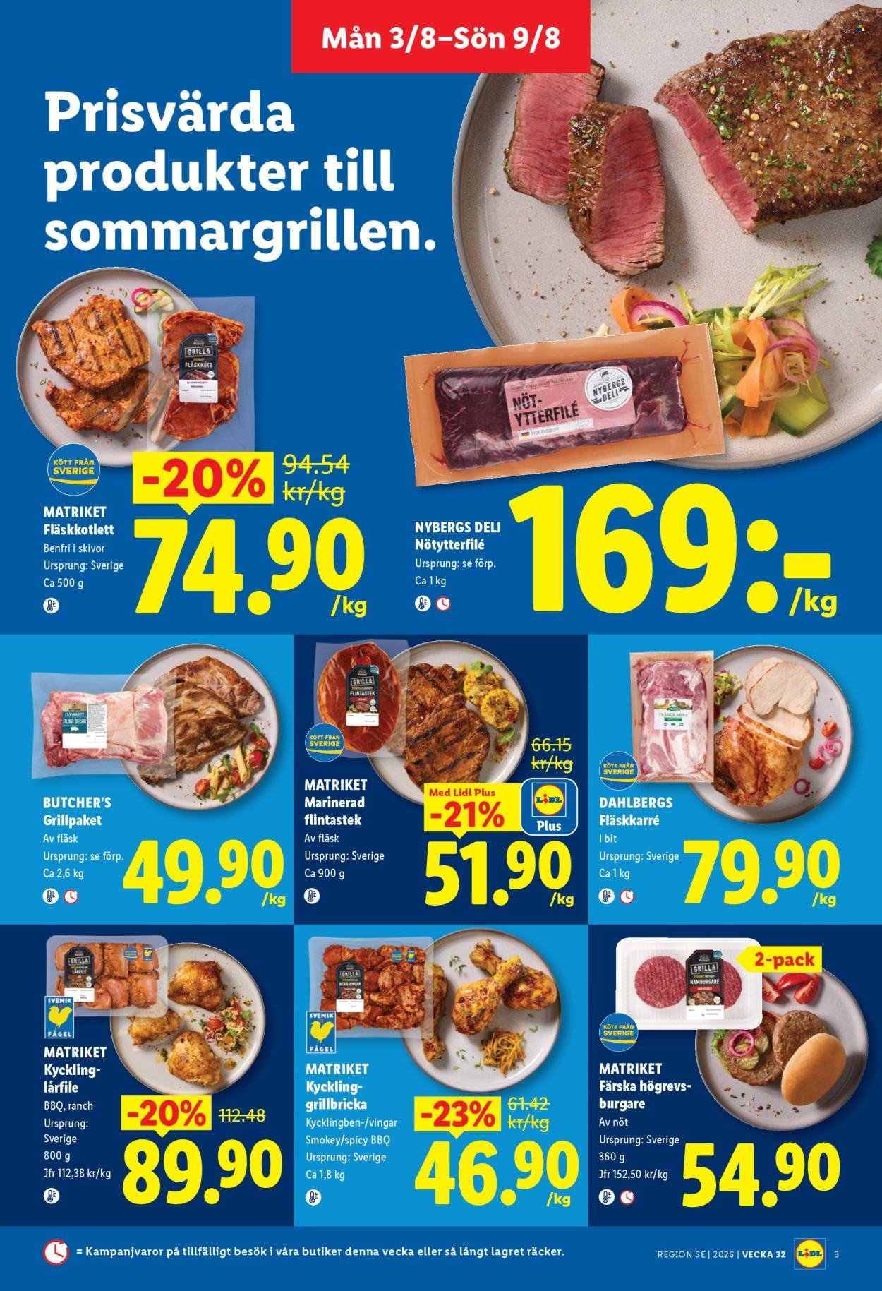 LIDL reklamblad - ERBJUDANDEN VECKA 32