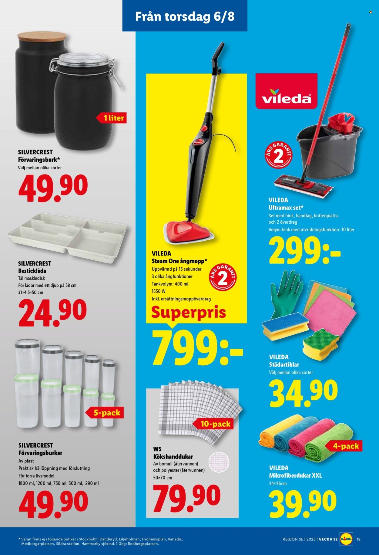 LIDL reklamblad - ERBJUDANDEN VECKA 32