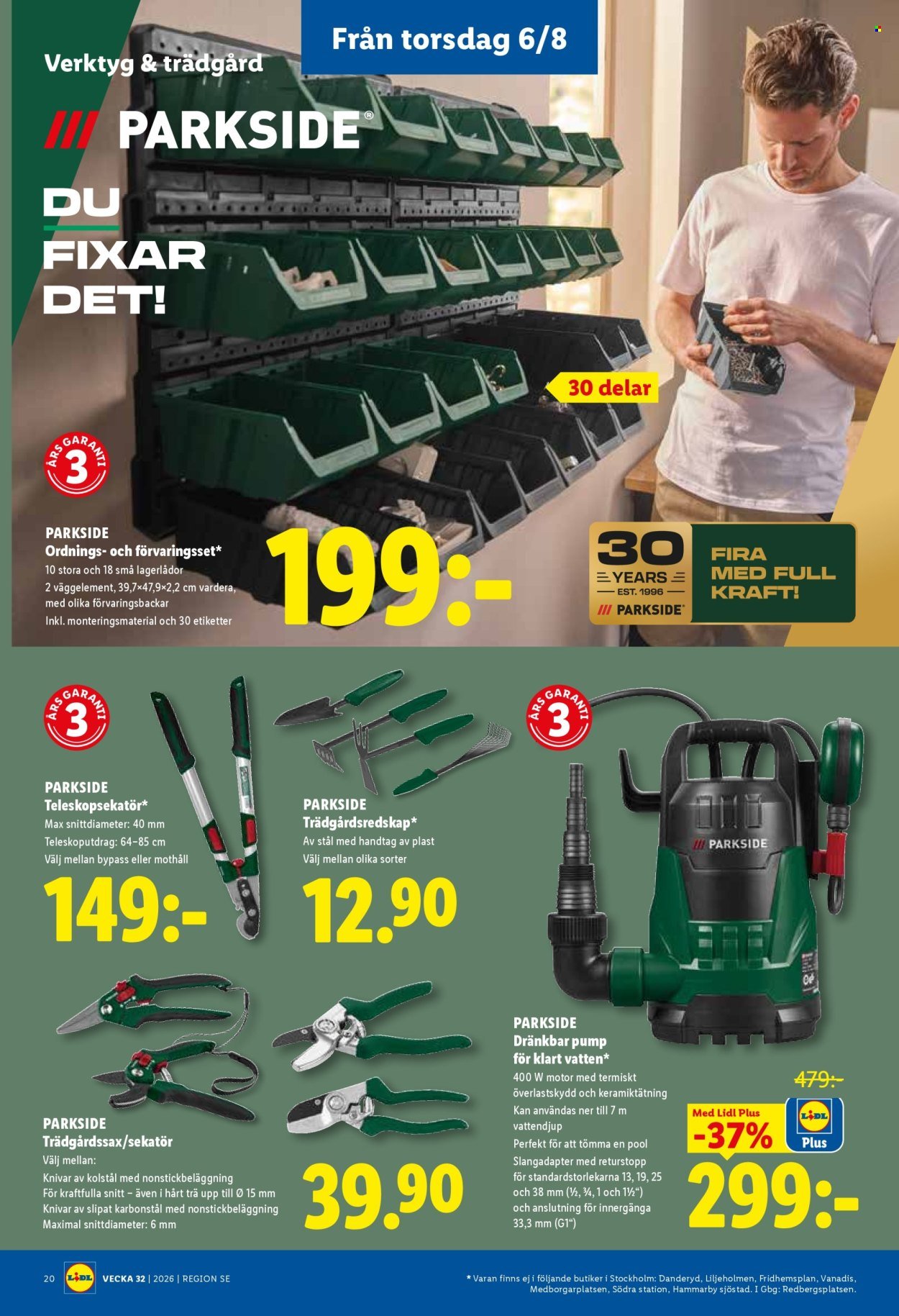 LIDL reklamblad - ERBJUDANDEN VECKA 32
