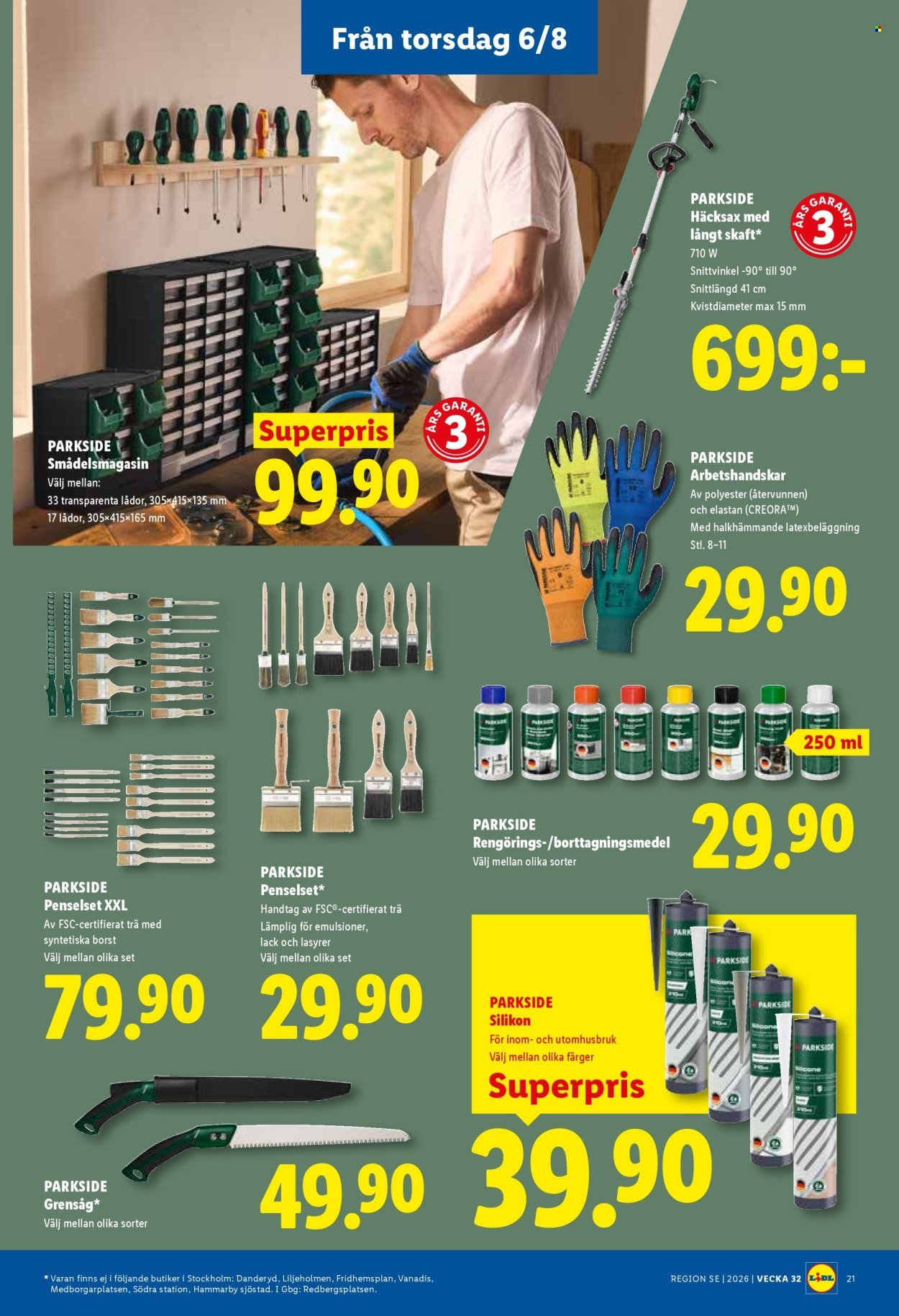 LIDL reklamblad - ERBJUDANDEN VECKA 32