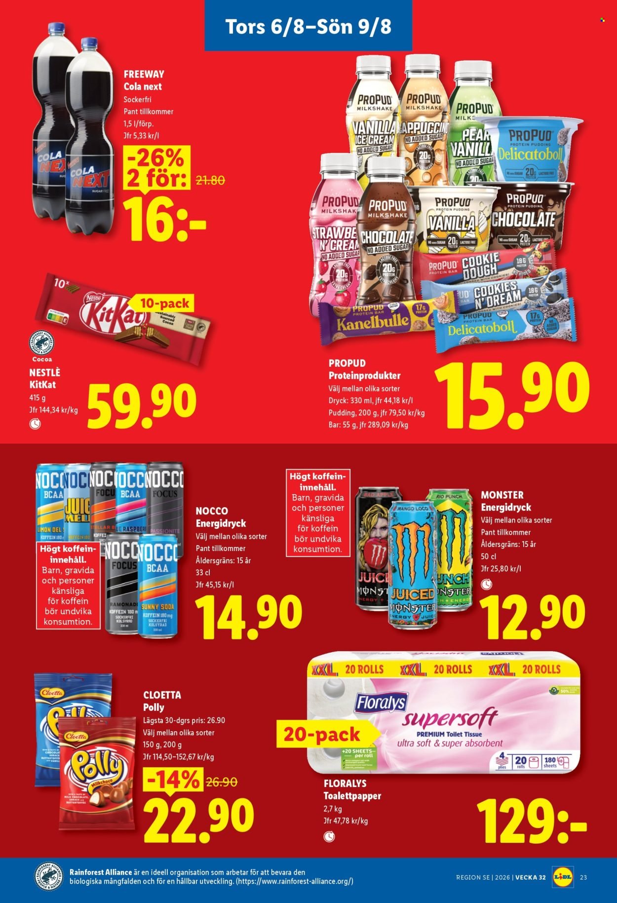 LIDL reklamblad - ERBJUDANDEN VECKA 32