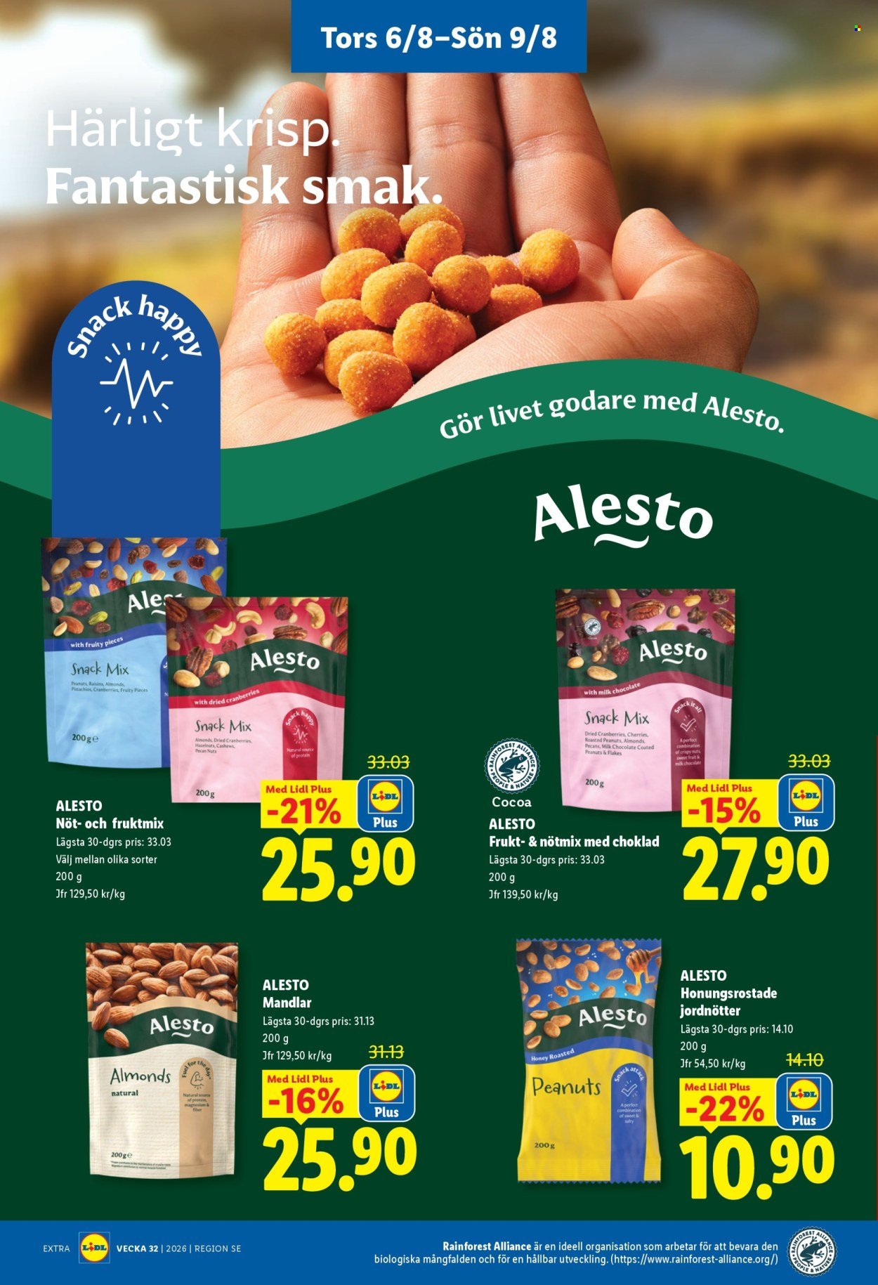 LIDL reklamblad - ERBJUDANDEN VECKA 32