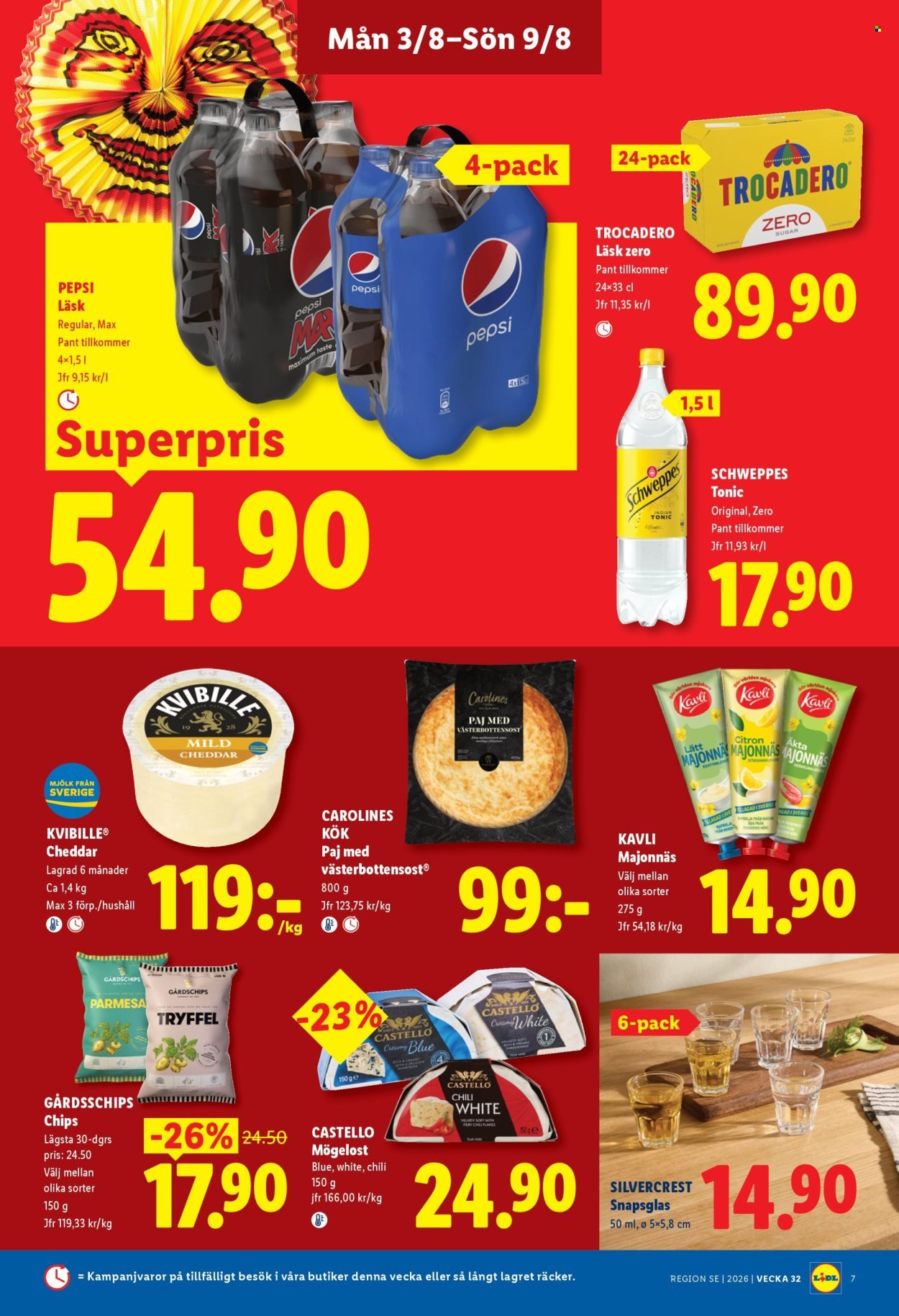 LIDL reklamblad - ERBJUDANDEN VECKA 32