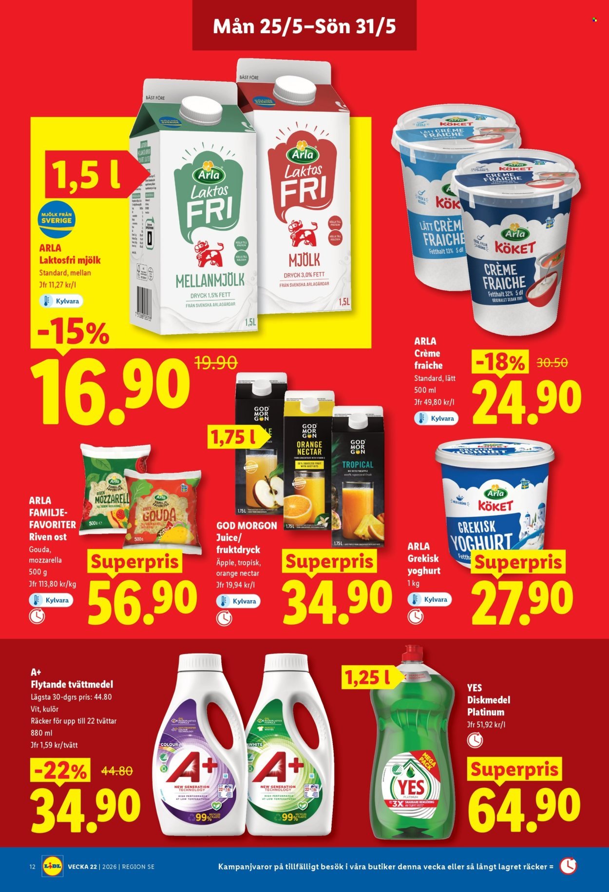 LIDL reklamblad - ERBJUDANDEN VECKA 22
