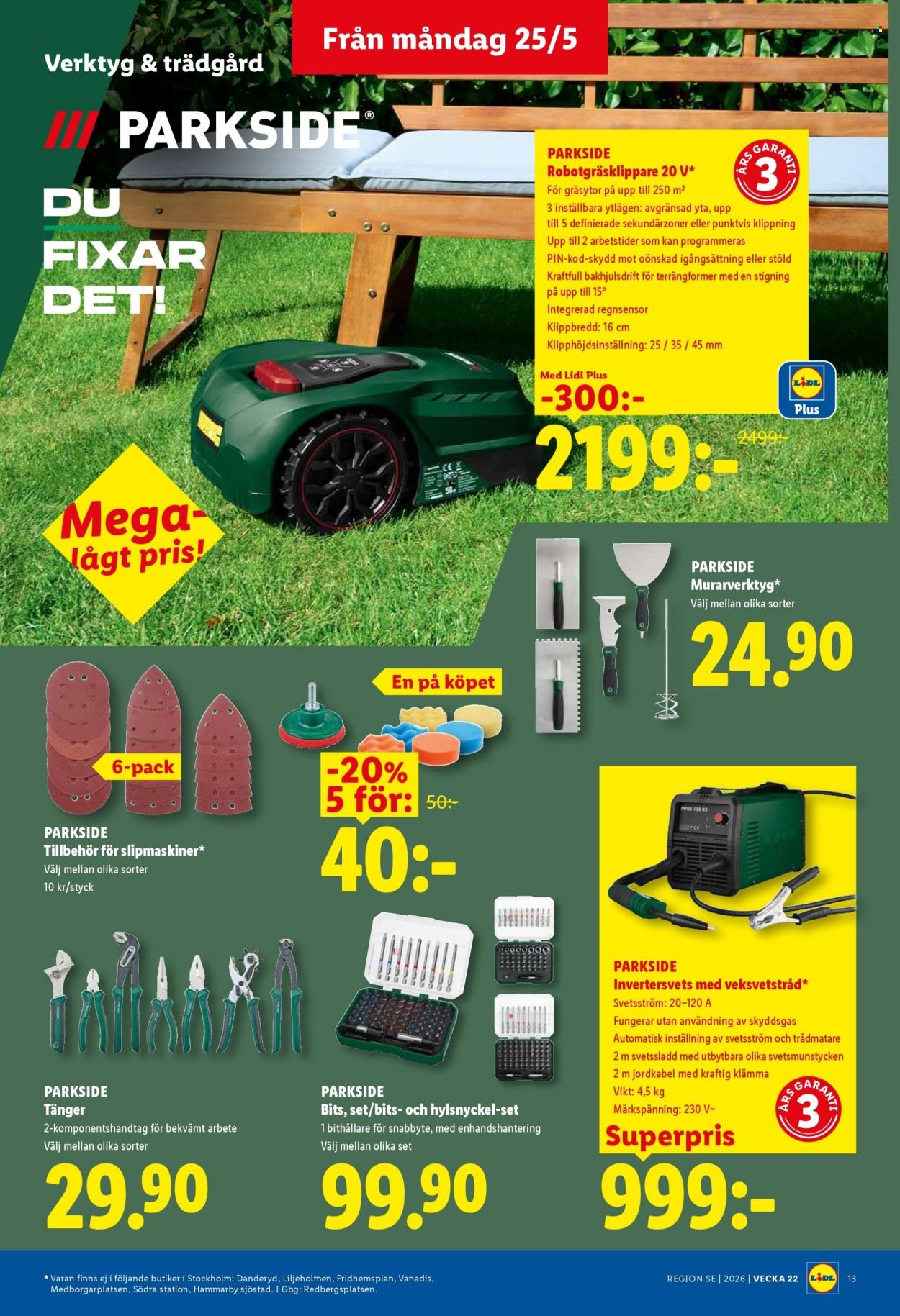 LIDL reklamblad - ERBJUDANDEN VECKA 22