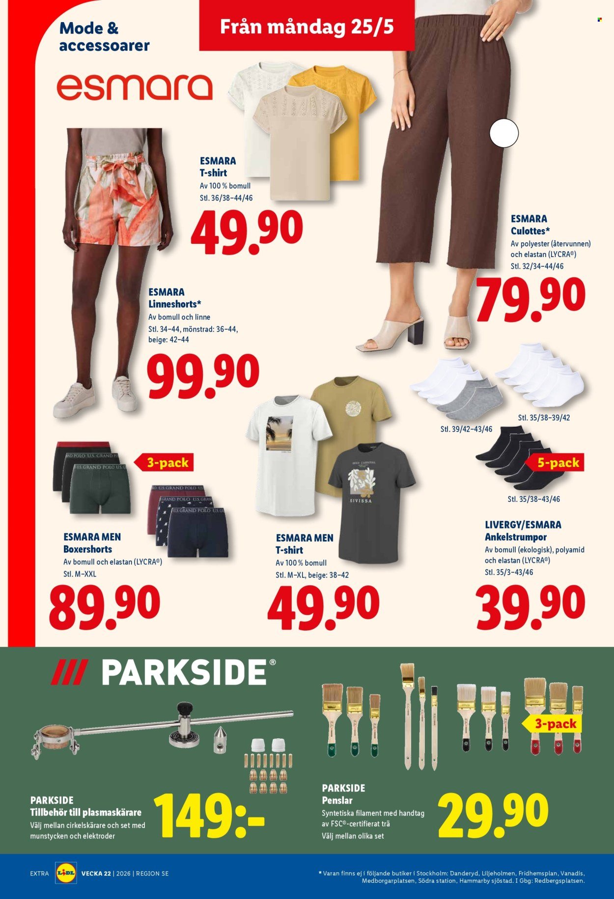 LIDL reklamblad - ERBJUDANDEN VECKA 22
