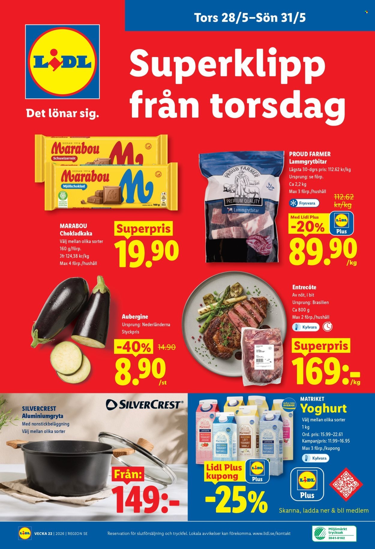 LIDL reklamblad - ERBJUDANDEN VECKA 22