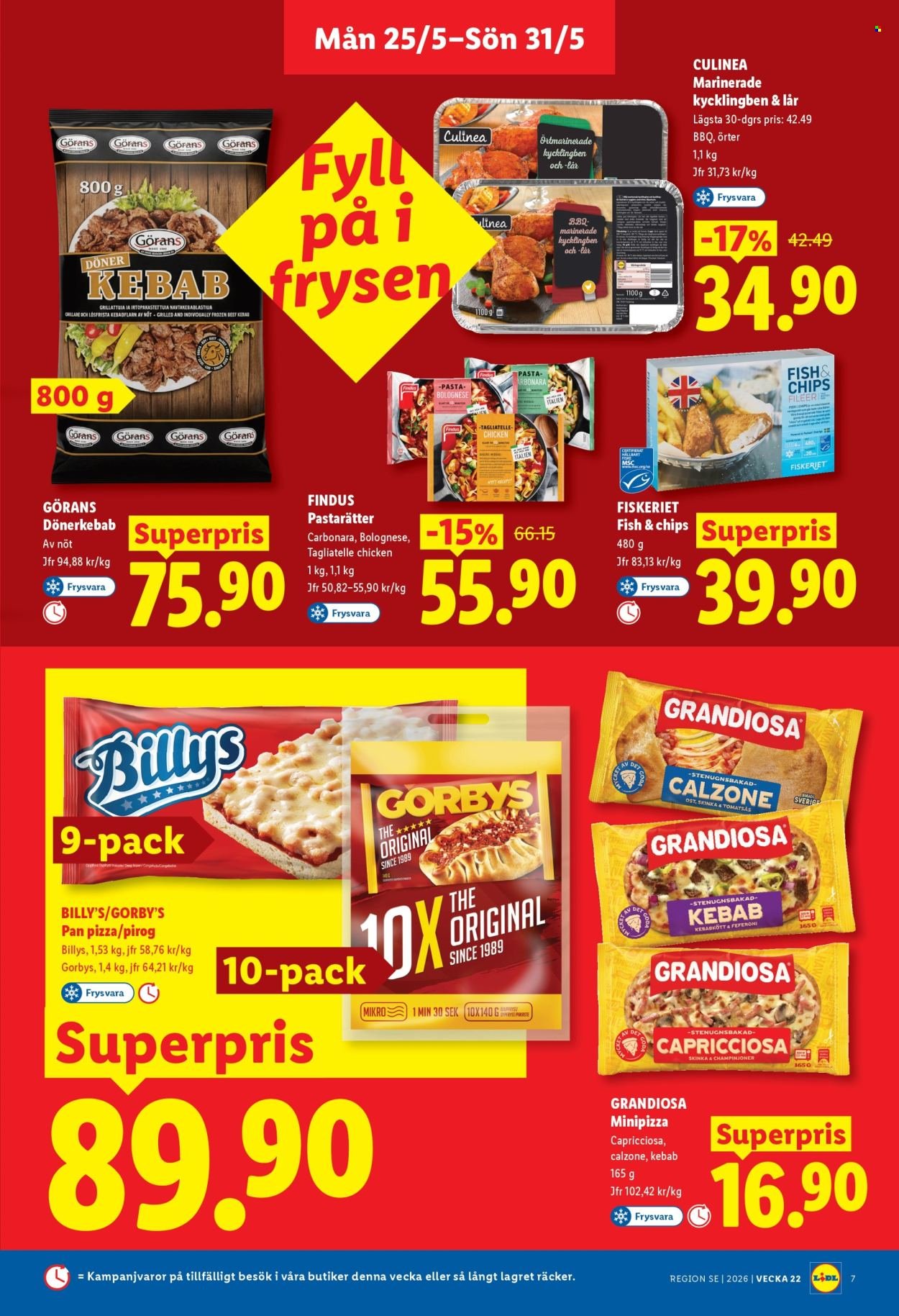 LIDL reklamblad - ERBJUDANDEN VECKA 22