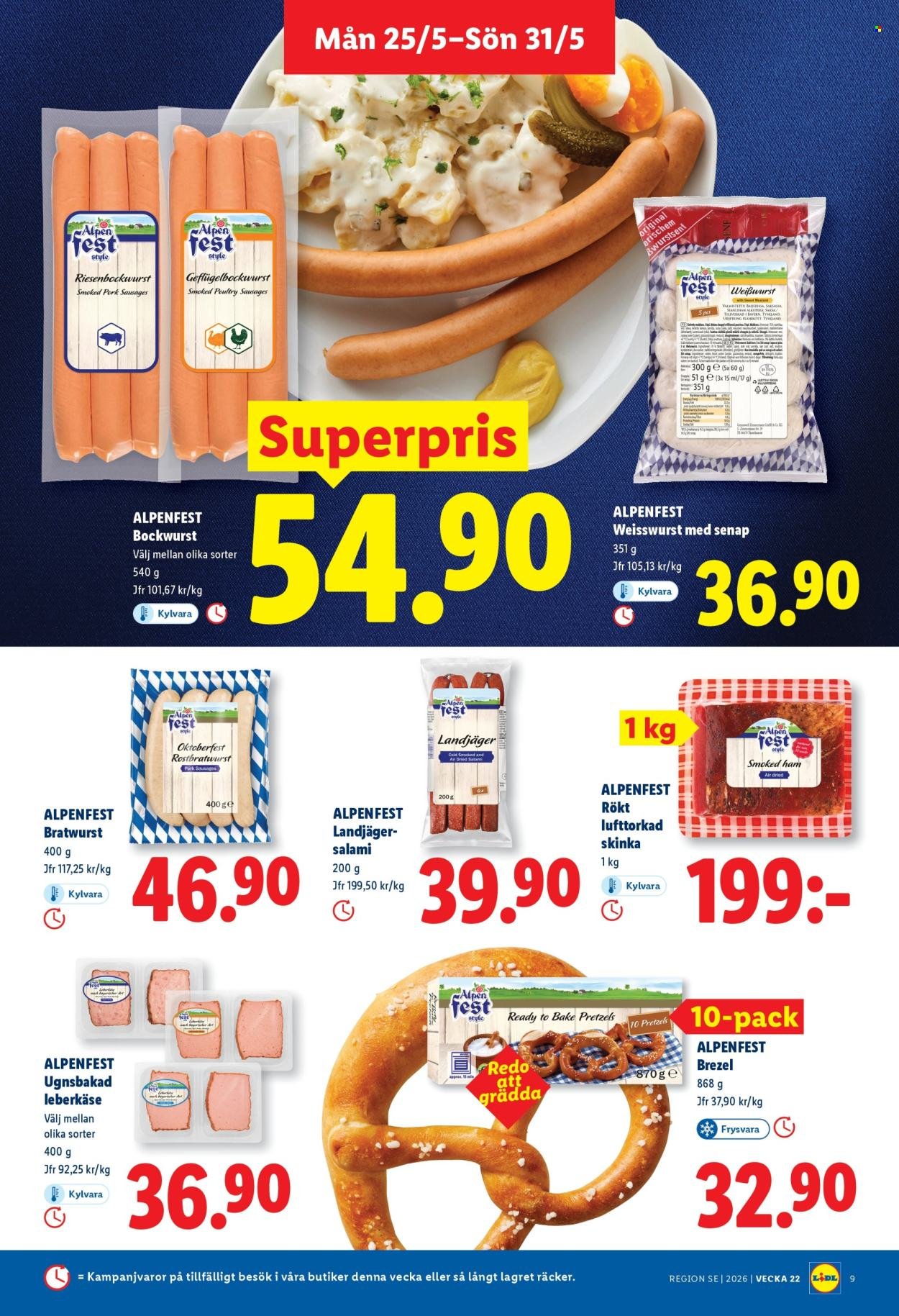 LIDL reklamblad - ERBJUDANDEN VECKA 22
