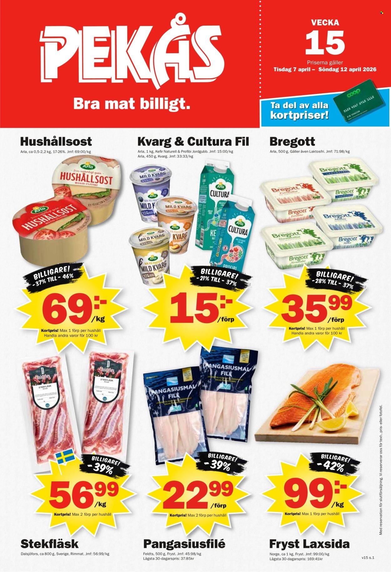 PEKÅS reklamblad - T.o.m. tisdag 07/04 2026