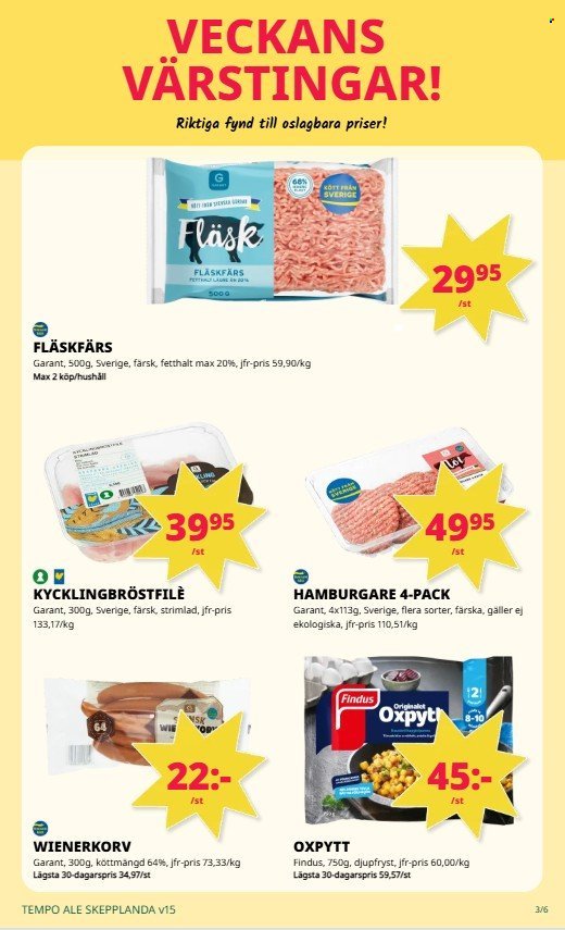 TEMPO reklamblad - T.o.m. tisdag 07/04 2026