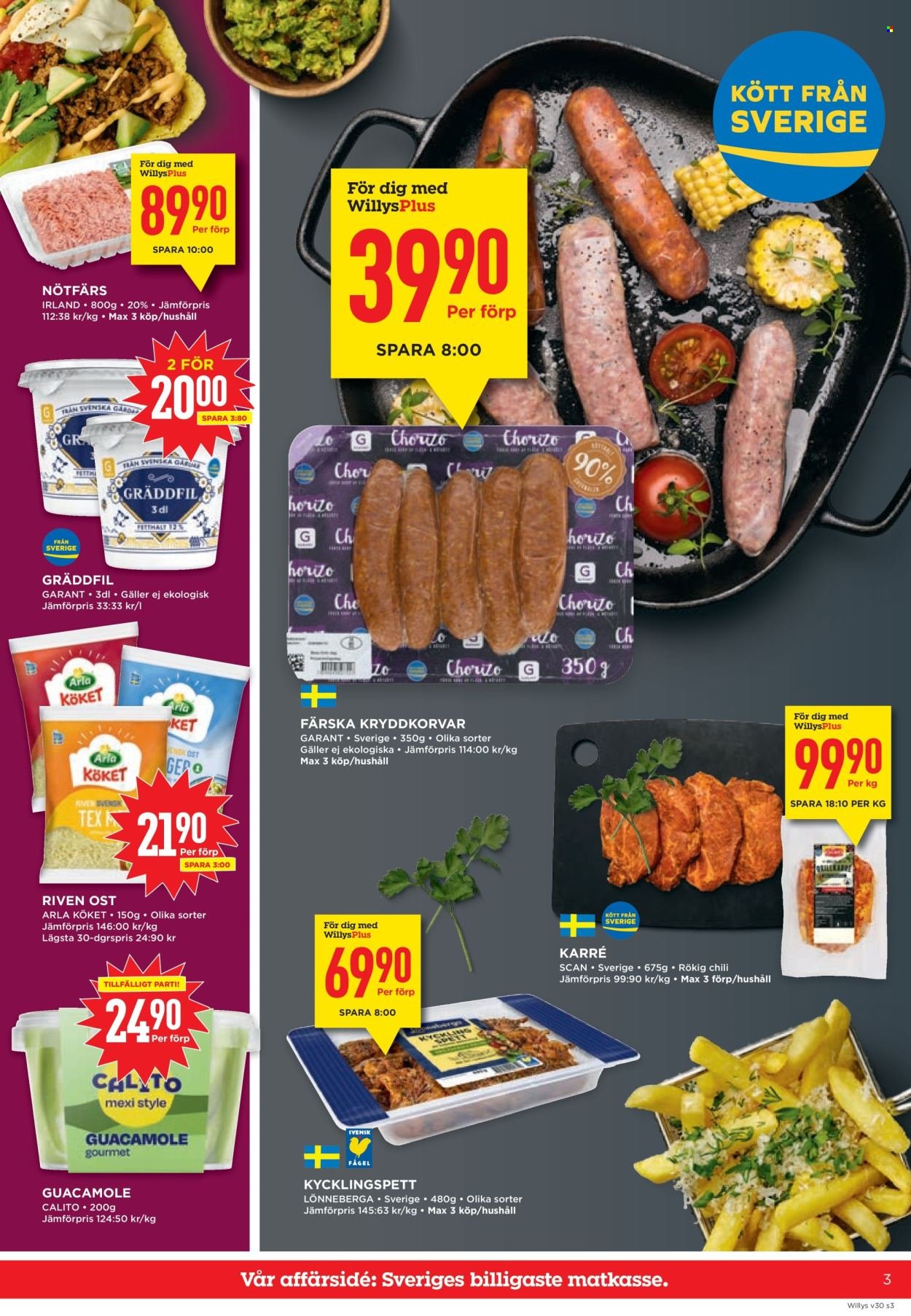 WILLYS reklamblad - T.o.m. måndag 20/07 2026