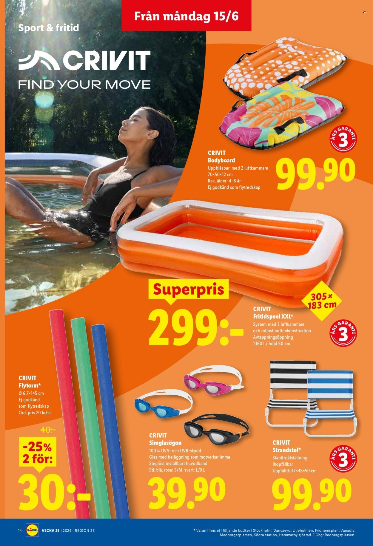 LIDL reklamblad - ERBJUDANDEN VECKA 25